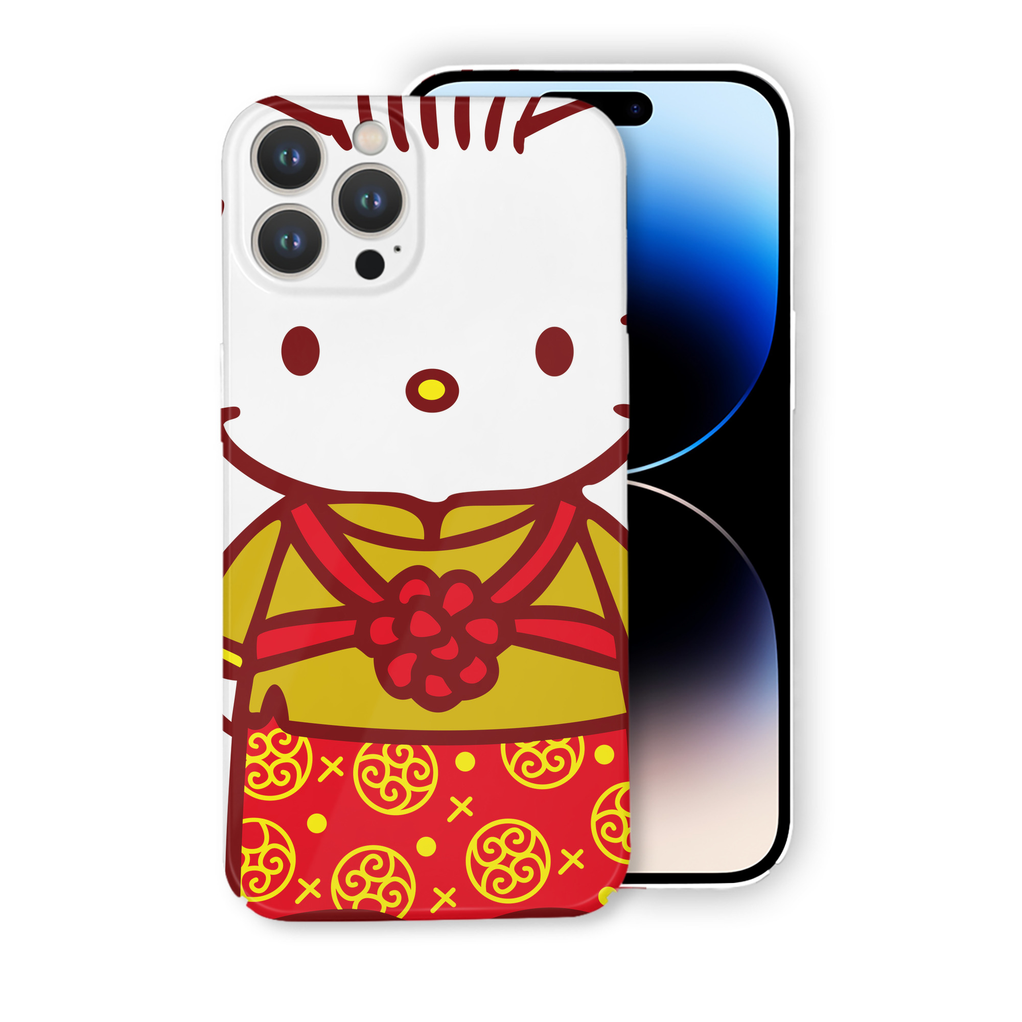 （画像用） Hello Kitty ハローキティ 【iPhone 14シリーズ対応】ハードケース